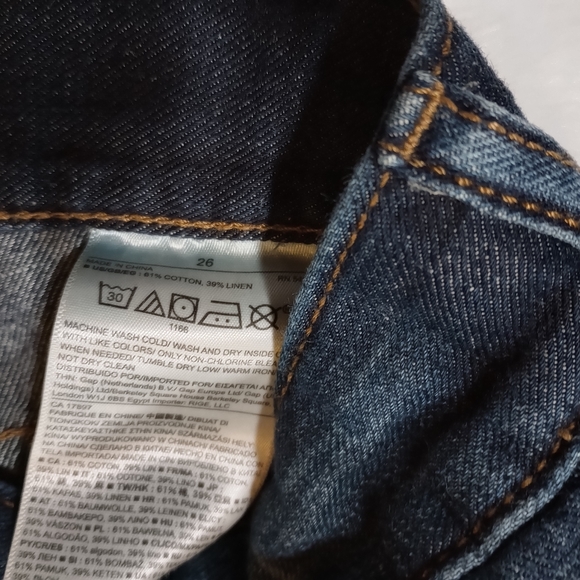 Banana Republic Boyfriend Jeans Women's Size 26 - Picture 3 of 6